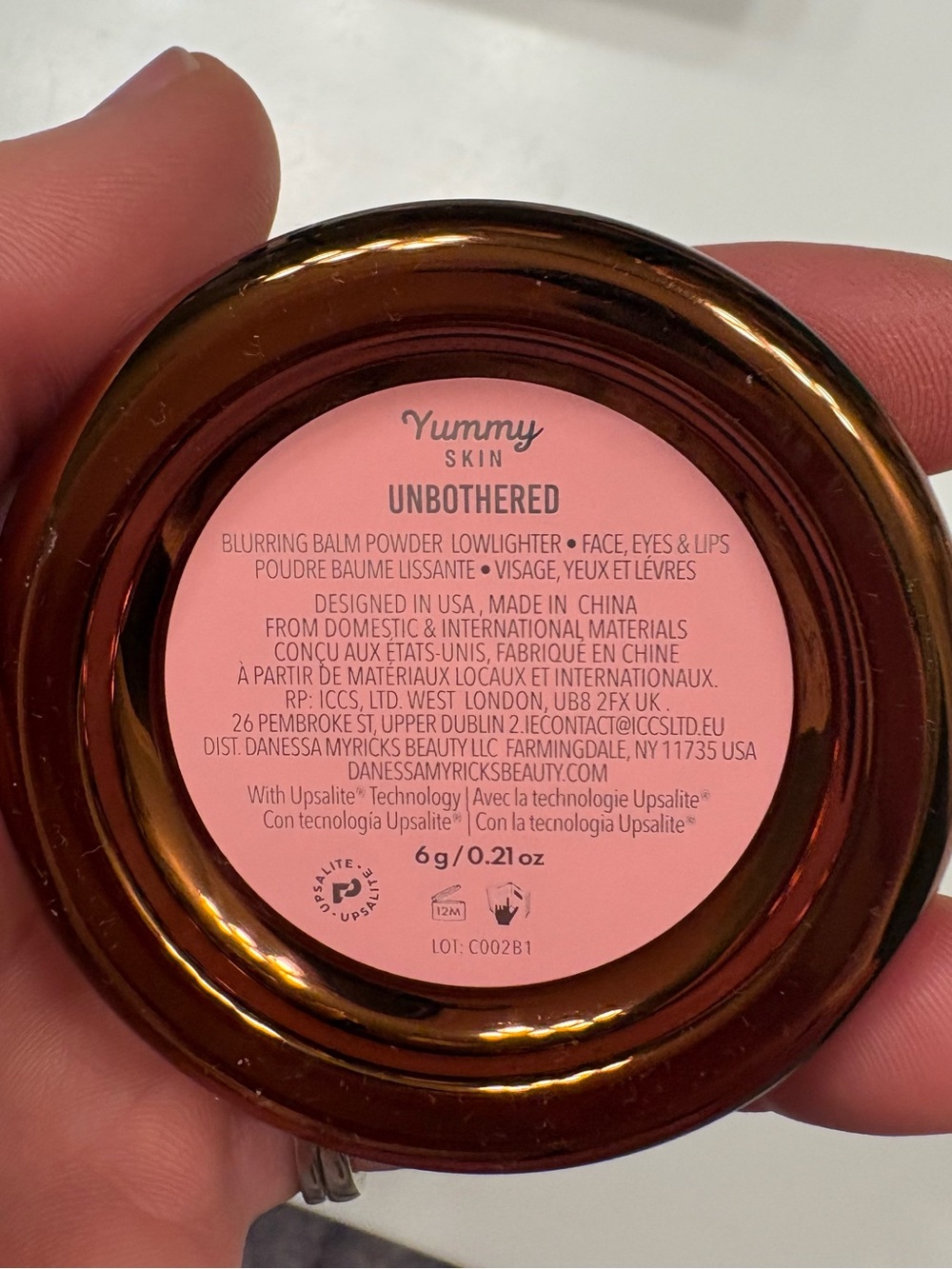 Danessa Myricks Beauty Yummy Skin Blurring Balm Lowlighter - Picture 5 of 5